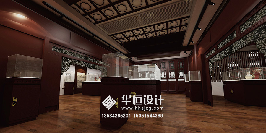 博物館展廳設(shè)計(jì)效果圖